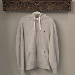 Polo Ralph Lauren Cotton‑Blend Fleece Zip‑Front Hoodie